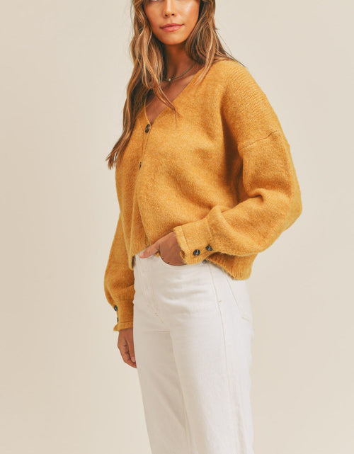 Load image into Gallery viewer, MABLE Long Sleeve Button Down Sweater Cardigan
