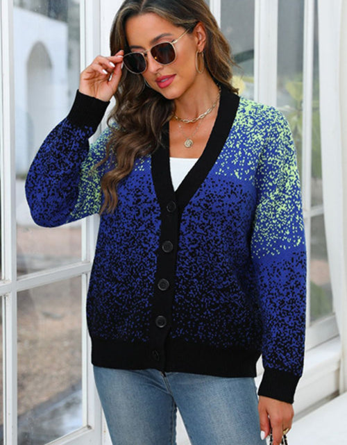 Load image into Gallery viewer, Button Up Long Sleeve Cardigan
