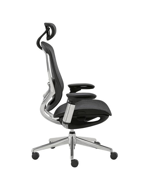 Load image into Gallery viewer, CeliniChair Executive Mesh Ergonomic Office Chair by EFFDESK - Black by Level Up Desks
