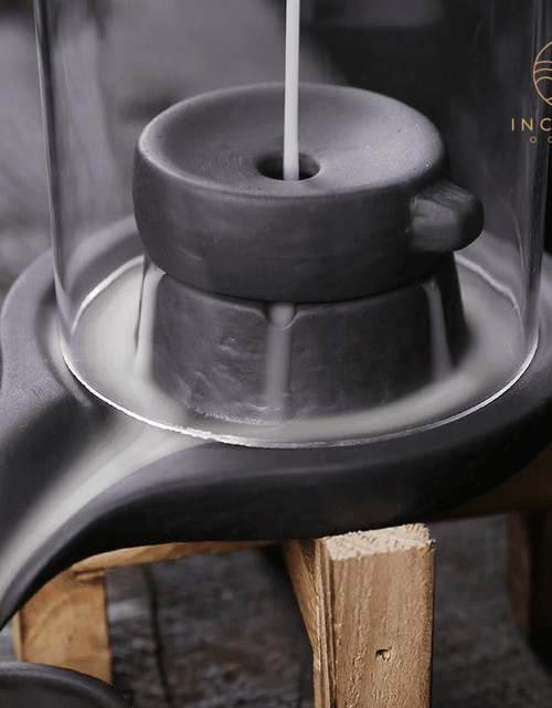 Load image into Gallery viewer, Ceramic Waterfall Incense Burner with Cover by incenseocean
