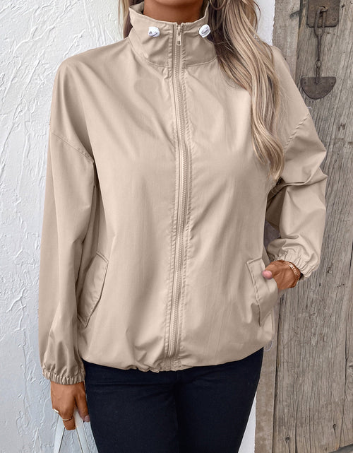 Load image into Gallery viewer, Ivy Lane Pocketed Zip Up Long Sleeve Jacket
