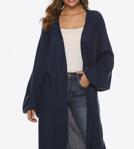 Long Sleeve Open Front Cardigan
