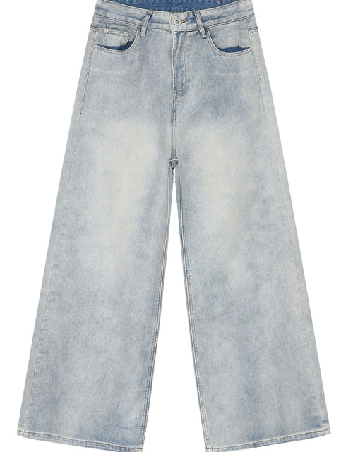 Load image into Gallery viewer, Washed Straight Leg Jeans
