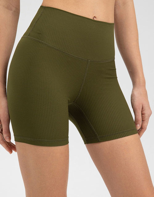 Load image into Gallery viewer, Wide Waistband Slim Fit Sports Shorts
