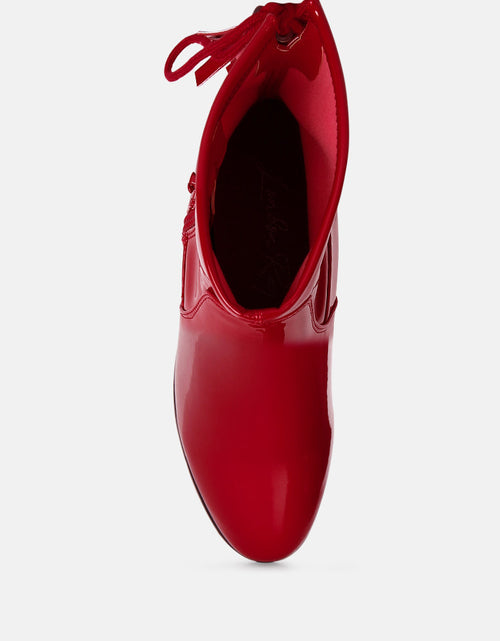 Load image into Gallery viewer, cheer leader tassels detail ankle boots by London Rag
