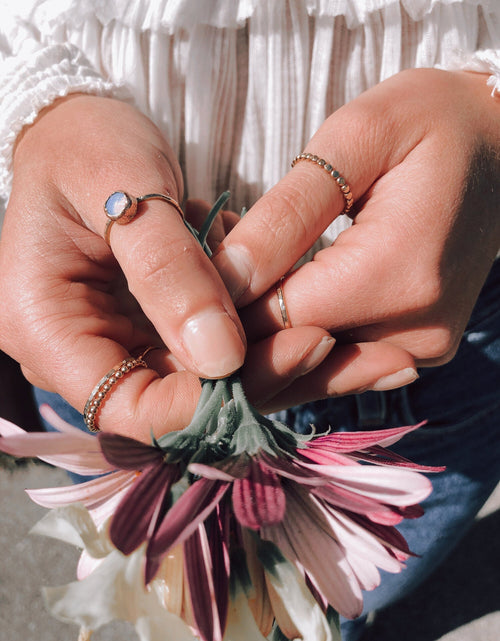 Load image into Gallery viewer, Chelsea Beaded Ring by Toasted Jewelry
