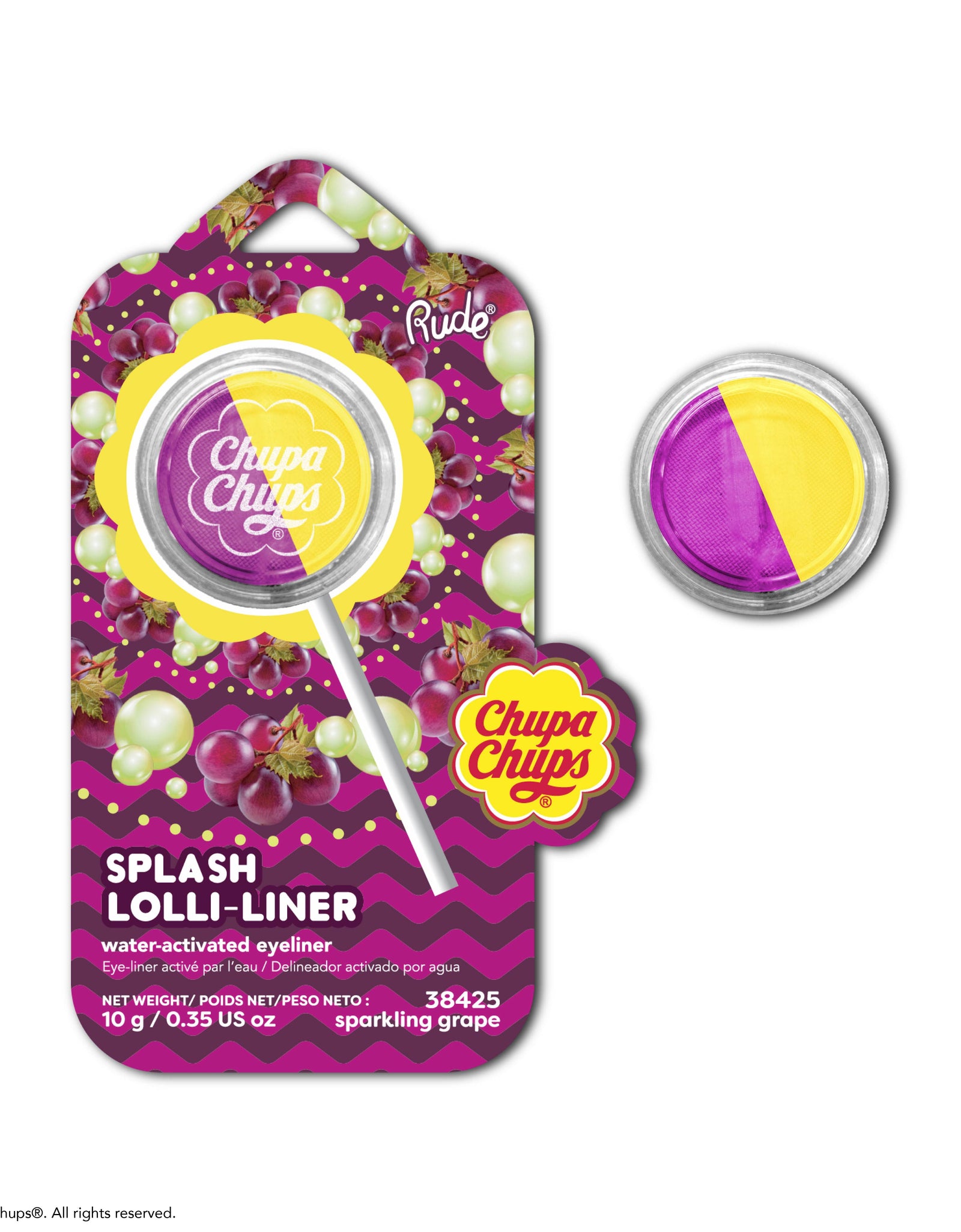 RUDE Chupa Chups Splash Lolli-Liner - Sparkling Grape