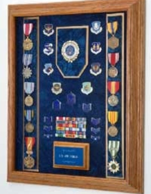 Load image into Gallery viewer, Military shadow box, American made military shadow boxes. by The Military Gift Store
