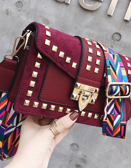 Load image into Gallery viewer, Betty Shoulder Bag -Velvet Finish by ClaudiaG Collection
