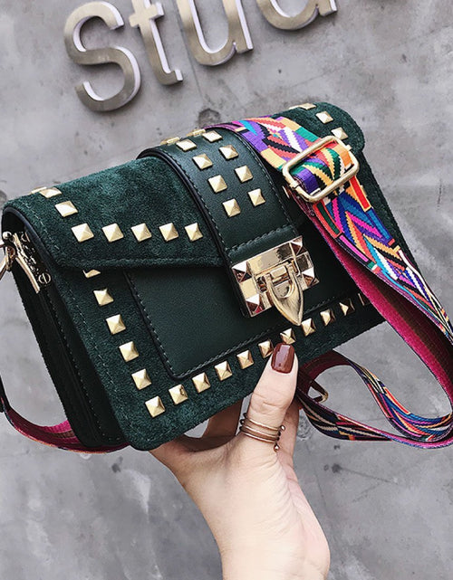 Load image into Gallery viewer, Betty Shoulder Bag -Velvet Finish by ClaudiaG Collection

