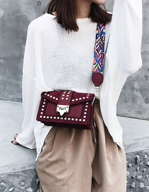 Load image into Gallery viewer, Betty Shoulder Bag -Velvet Finish by ClaudiaG Collection
