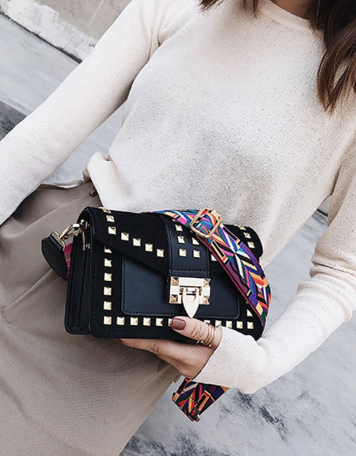 Load image into Gallery viewer, Betty Shoulder Bag -Velvet Finish by ClaudiaG Collection

