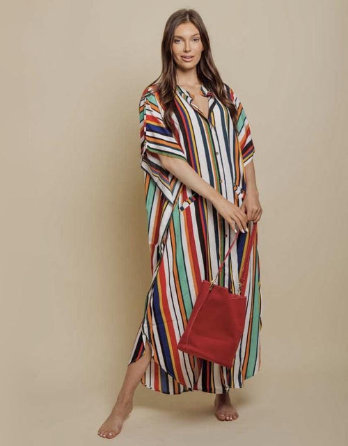 Load image into Gallery viewer, Wide Dress -Stripes by ClaudiaG Collection
