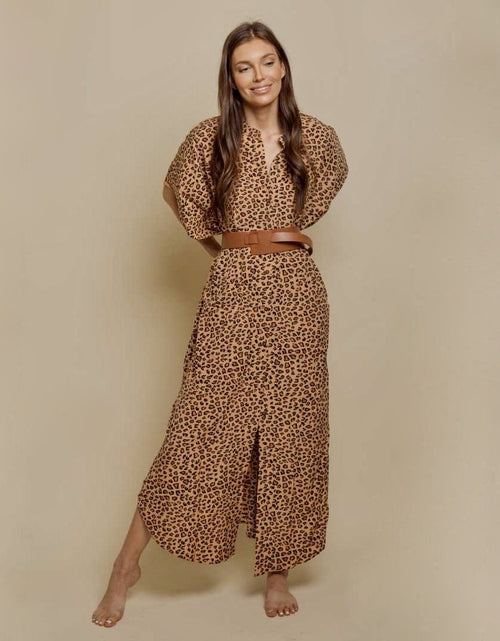 Load image into Gallery viewer, Wide Dress -Cheetah by ClaudiaG Collection
