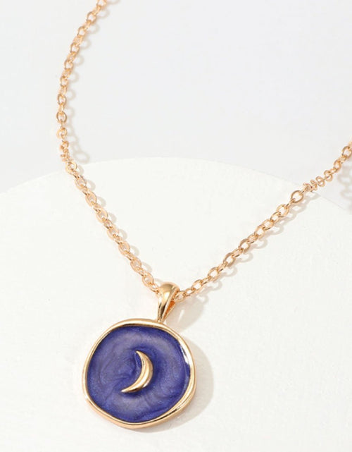 Load image into Gallery viewer, Astral Necklace Navy by ClaudiaG Collection
