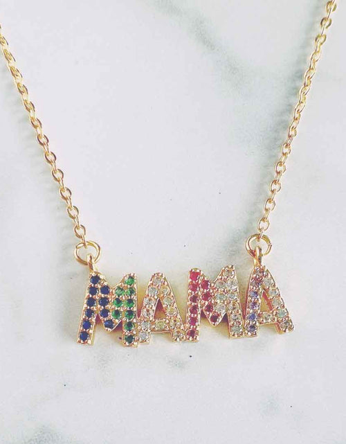 Load image into Gallery viewer, Mama Necklace by ClaudiaG Collection
