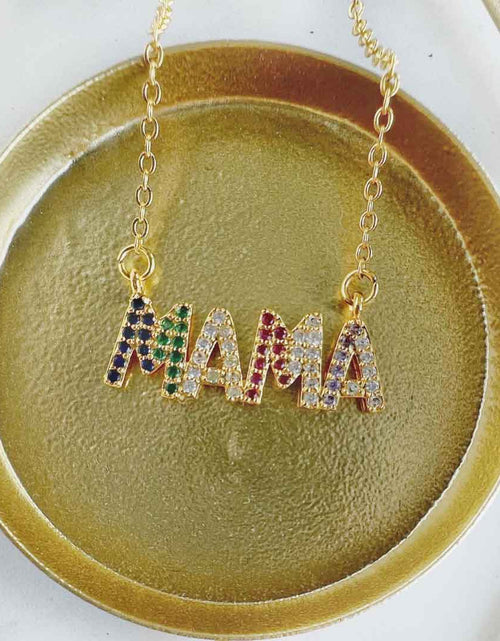 Load image into Gallery viewer, Mama Necklace by ClaudiaG Collection
