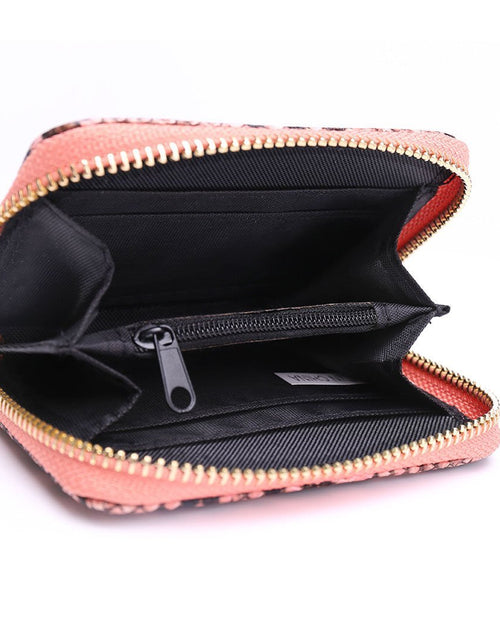 Load image into Gallery viewer, Python Print Zipper Wallet by ClaudiaG Collection
