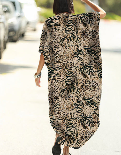 Load image into Gallery viewer, Wide Dress -Animal Print by ClaudiaG Collection

