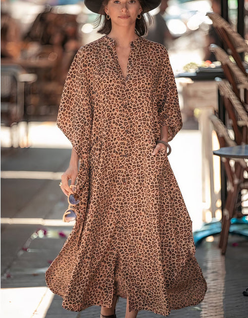 Load image into Gallery viewer, Wide Dress -Cheetah by ClaudiaG Collection

