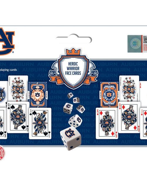 Load image into Gallery viewer, Auburn Tigers - 2-Pack Playing Cards &amp; Dice Set by MasterPieces Puzzle Company INC
