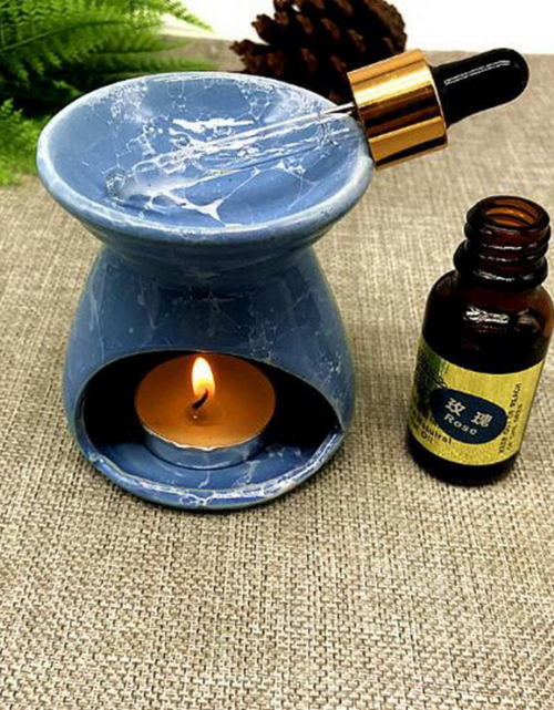 Load image into Gallery viewer, Colorful Essential Oil Burner by incenseocean
