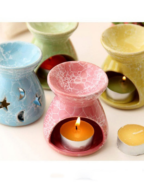 Load image into Gallery viewer, Colorful Essential Oil Burner by incenseocean
