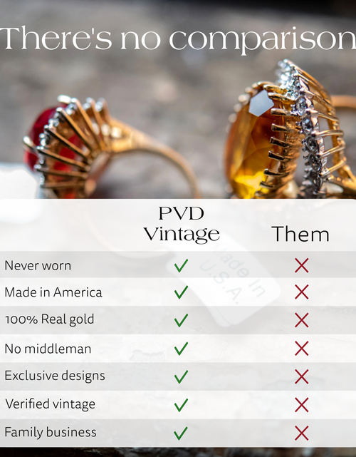 Load image into Gallery viewer, FIVE FOR ONE -Mix of 5 Vintage/Antique Rings for Women We Select Per Your Specifications Made in America - Bulk Pack by PVD Vintage Jewelry
