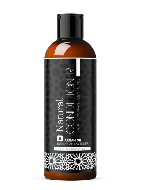 Load image into Gallery viewer, Argan Natural Conditioner Lavender 8 oz by Morgan Cosmetics
