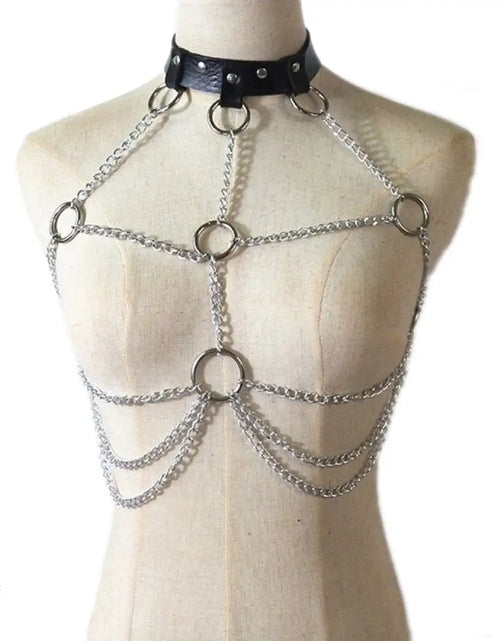 Load image into Gallery viewer, "MY" Choker Body Harness by The Cursed Closet
