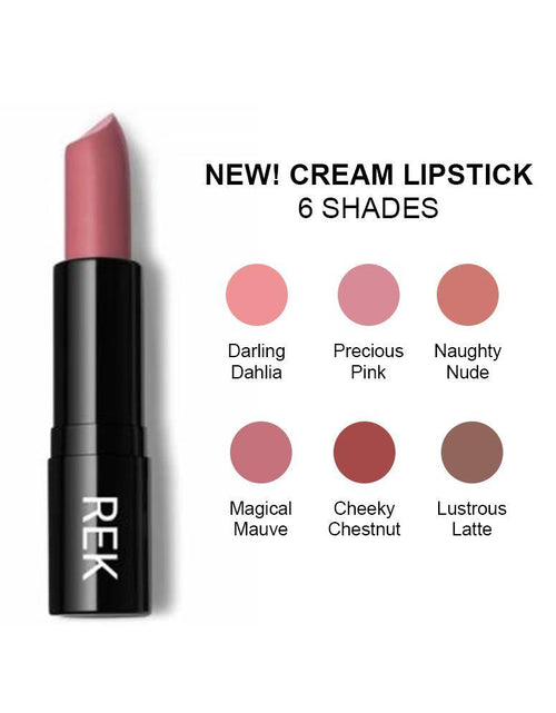Load image into Gallery viewer, Naughty Nude | Cream Lipstick | REK Cosmetics by REK Cosmetics
