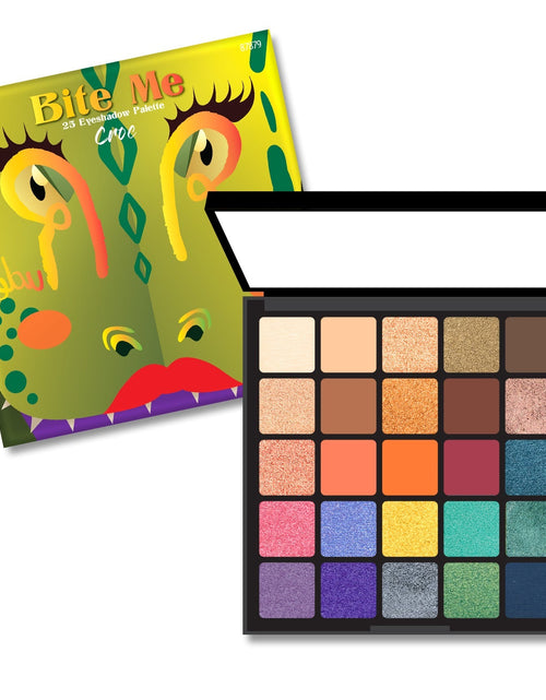 Load image into Gallery viewer, RUDE Bite Me 25 Eyeshadow Palette - Croc
