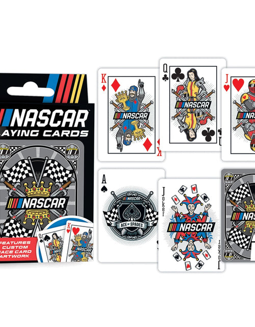 Load image into Gallery viewer, NASCAR Playing Cards - 54 Card Deck by MasterPieces Puzzle Company INC
