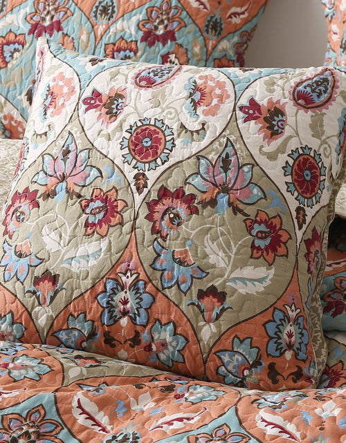 Load image into Gallery viewer, DaDa Bedding Set of Two Garden Party Bohemian Throw Pillow Covers (LH1403) by DaDa Bedding Collection
