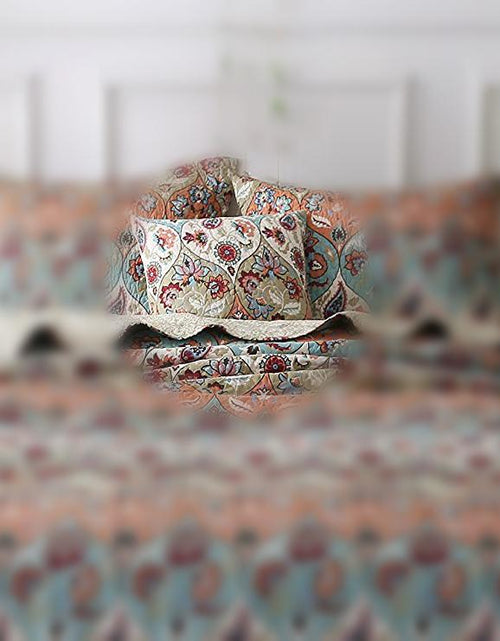 Load image into Gallery viewer, DaDa Bedding Set of Two Garden Party Bohemian Throw Pillow Covers (LH1403) by DaDa Bedding Collection
