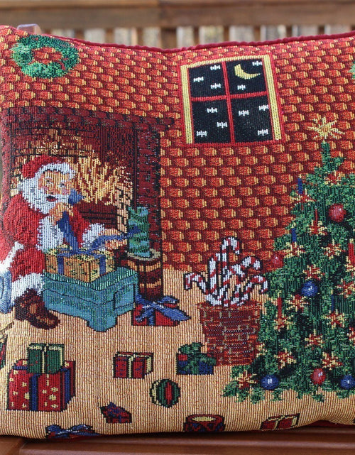 Load image into Gallery viewer, Tache Festive Holiday Last Minute Preparations Cushion Cover by DaDa Bedding Collection
