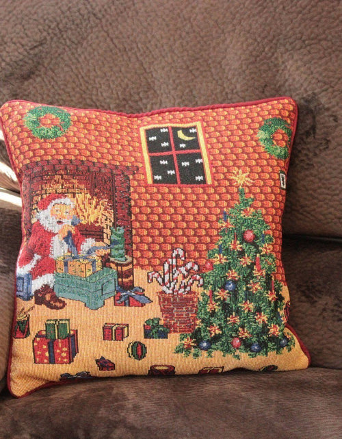 Load image into Gallery viewer, Tache Festive Holiday Last Minute Preparations Cushion Cover by DaDa Bedding Collection
