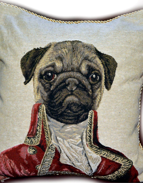 Load image into Gallery viewer, Tache Napoleon Bowaparte Vintage Throw Pillow Cushion Covers by DaDa Bedding Collection
