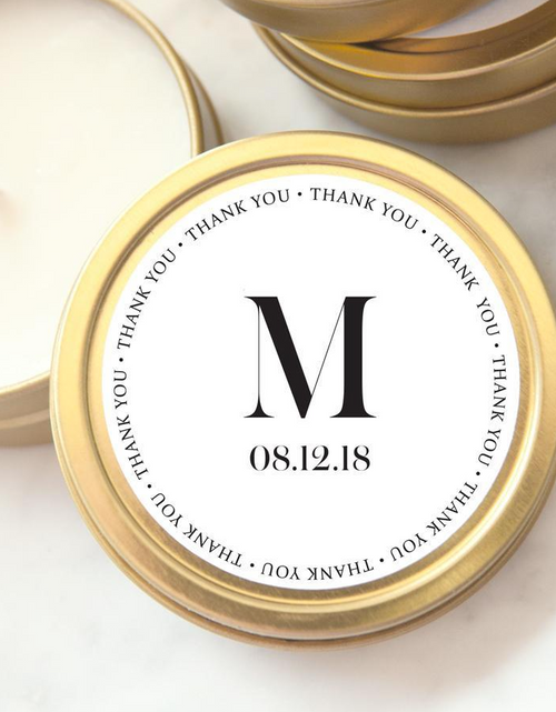 Load image into Gallery viewer, Custom Candle | 2oz Gold Tin by Wicked Good Perfume
