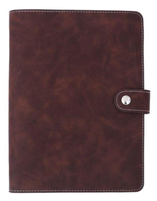 Load image into Gallery viewer, Vegan Leather Organizational Notebook/Journal A5/A6 (3 Paper Options) by Multitasky
