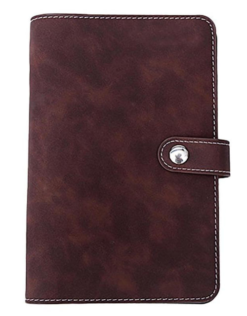 Load image into Gallery viewer, Vegan Leather Organizational Notebook/Journal A5/A6 (3 Paper Options) by Multitasky
