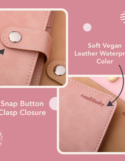 Load image into Gallery viewer, Vegan Leather Organizational Notebook/Journal A5/A6 (3 Paper Options) by Multitasky
