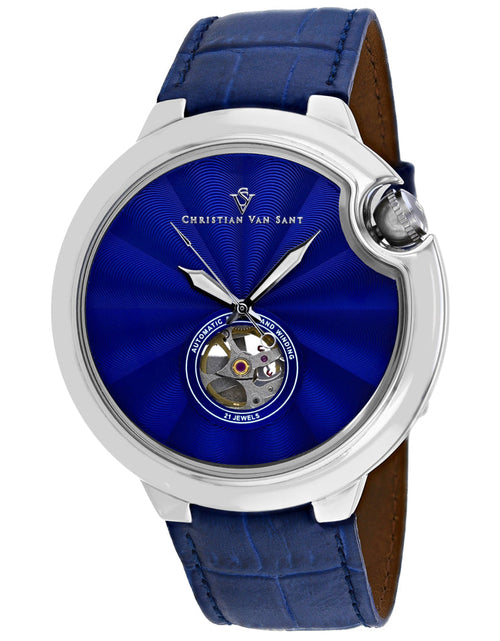 Load image into Gallery viewer, Christian Van Sant Men's Cyclone Automatic Blue Dial Watch - CV0140 by Balec Group
