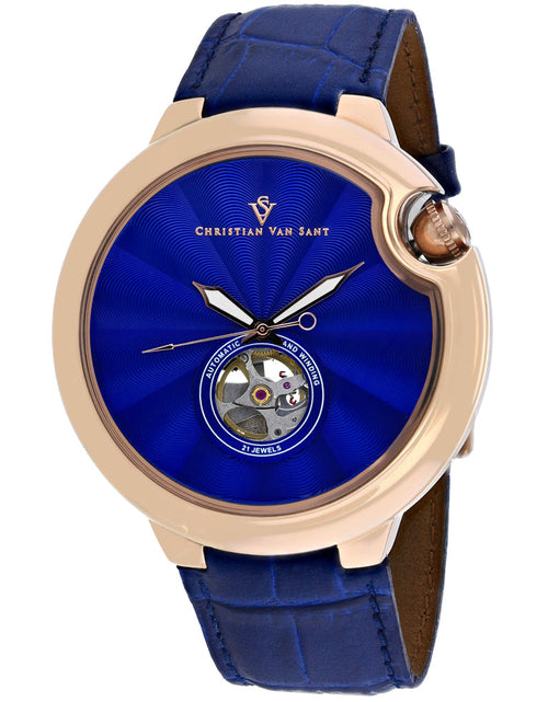 Load image into Gallery viewer, Christian Van Sant Men's Cyclone Automatic Blue Dial Watch - CV0143 by Balec Group
