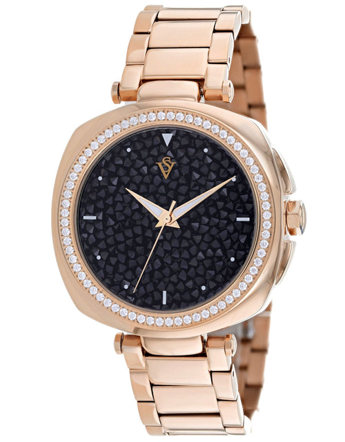 Load image into Gallery viewer, Christian Van Sant Women's Mirabella Black Dial Watch - CV0491 by Balec Group

