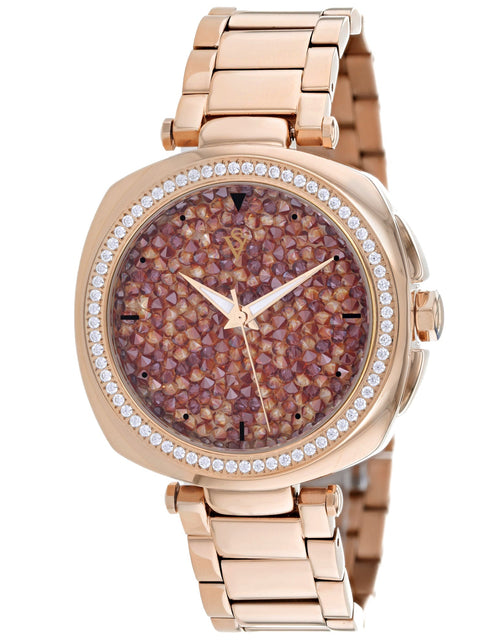 Load image into Gallery viewer, Christian Van Sant Women's Mirabella Orange Dial Watch - CV0493 by Balec Group

