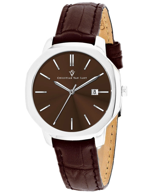 Load image into Gallery viewer, Christian Van Sant Women's Octave Slim Brown Dial Watch - CV0506 by Balec Group
