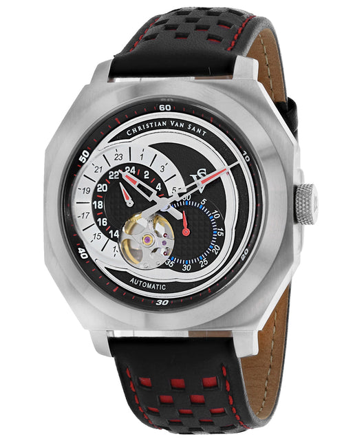 Load image into Gallery viewer, Christian Van Sant Men's Machina Black Dial Watch - CV0560 by Balec Group

