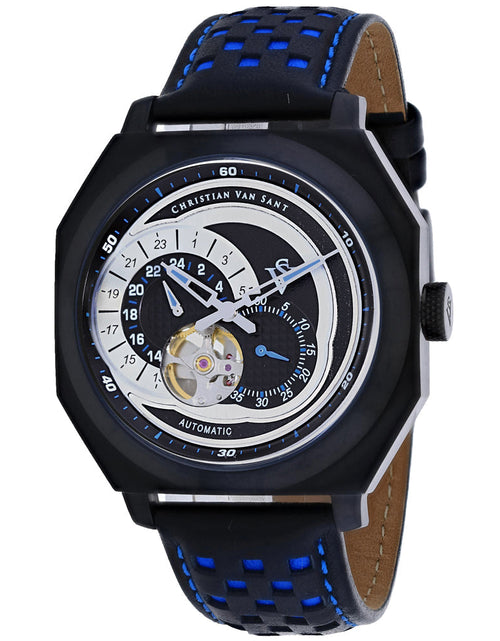 Load image into Gallery viewer, Christian Van Sant Men's Machina Black Dial Watch - CV0564 by Balec Group
