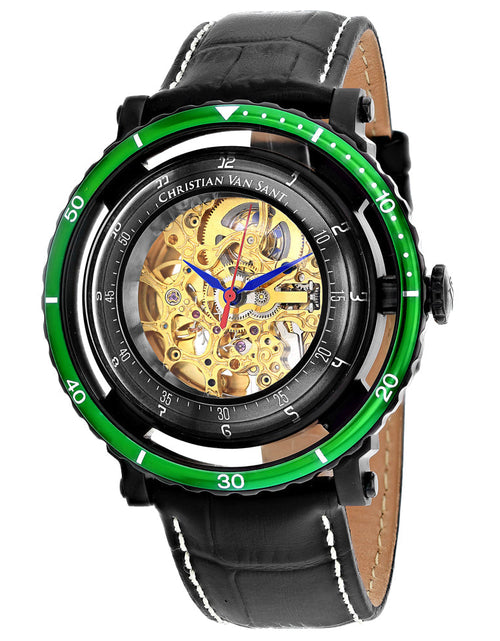 Load image into Gallery viewer, Christian Van Sant Men's Dome Gold Dial Watch - CV0745 by Balec Group
